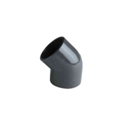Coude 45° en PVC, Diamètre 50mm