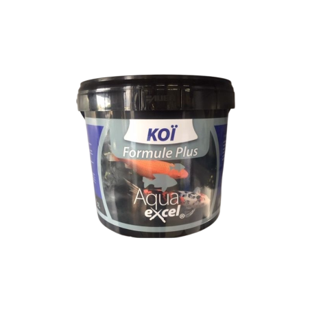 Nourriture Carpe Koi Formule plus 10L Aqua Excel