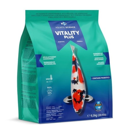 Nourriture poisson Vitality Plus M 9.5KG