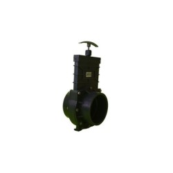 Vanne guillotine PVC diamètre 160 mm