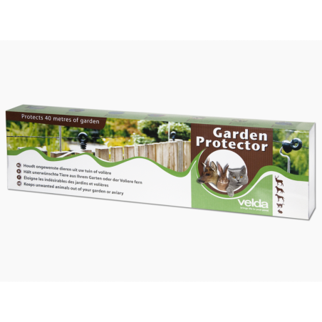 Protection de jardin par clôture électrique