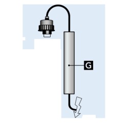Ballast pour UV inox 75W flex