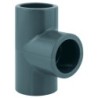 Té en pvc 90° FF, diamètre 50