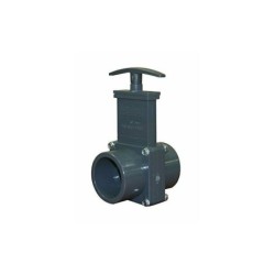 Vanne PVC guillotine diamètre 63 mm