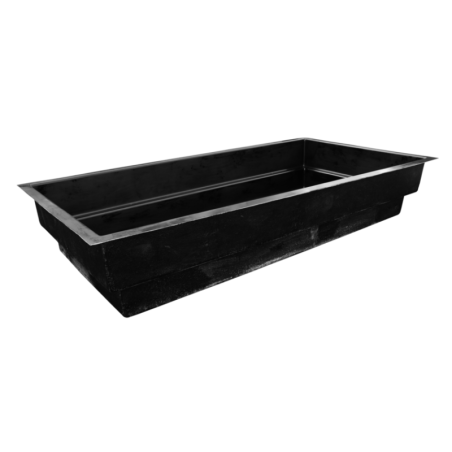 Bassin rectangulaire 400 x 155 x 80 cm 4900L