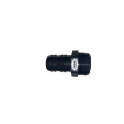 Manchon PVC cannelé a visser D40 filetage 1 pouce et demi